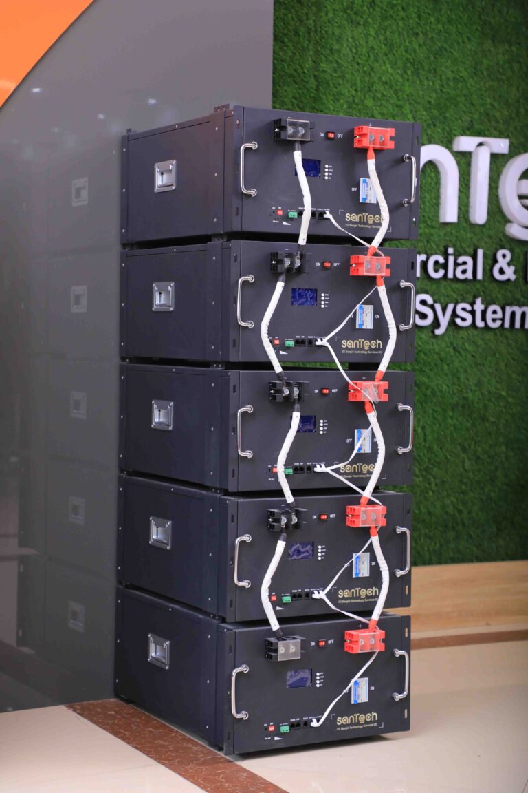 Rack Mounted Battery 10.24KWh – SanTech